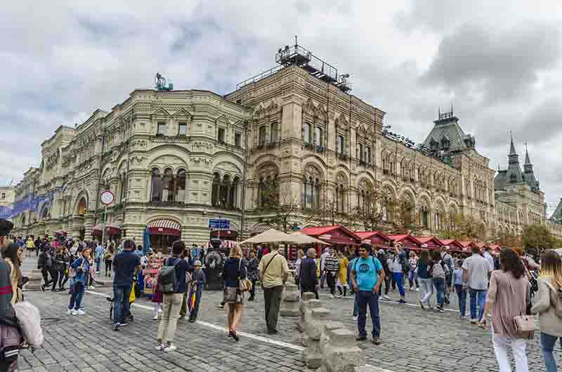 158 - Rusia - Moscu - centro comercial Gum